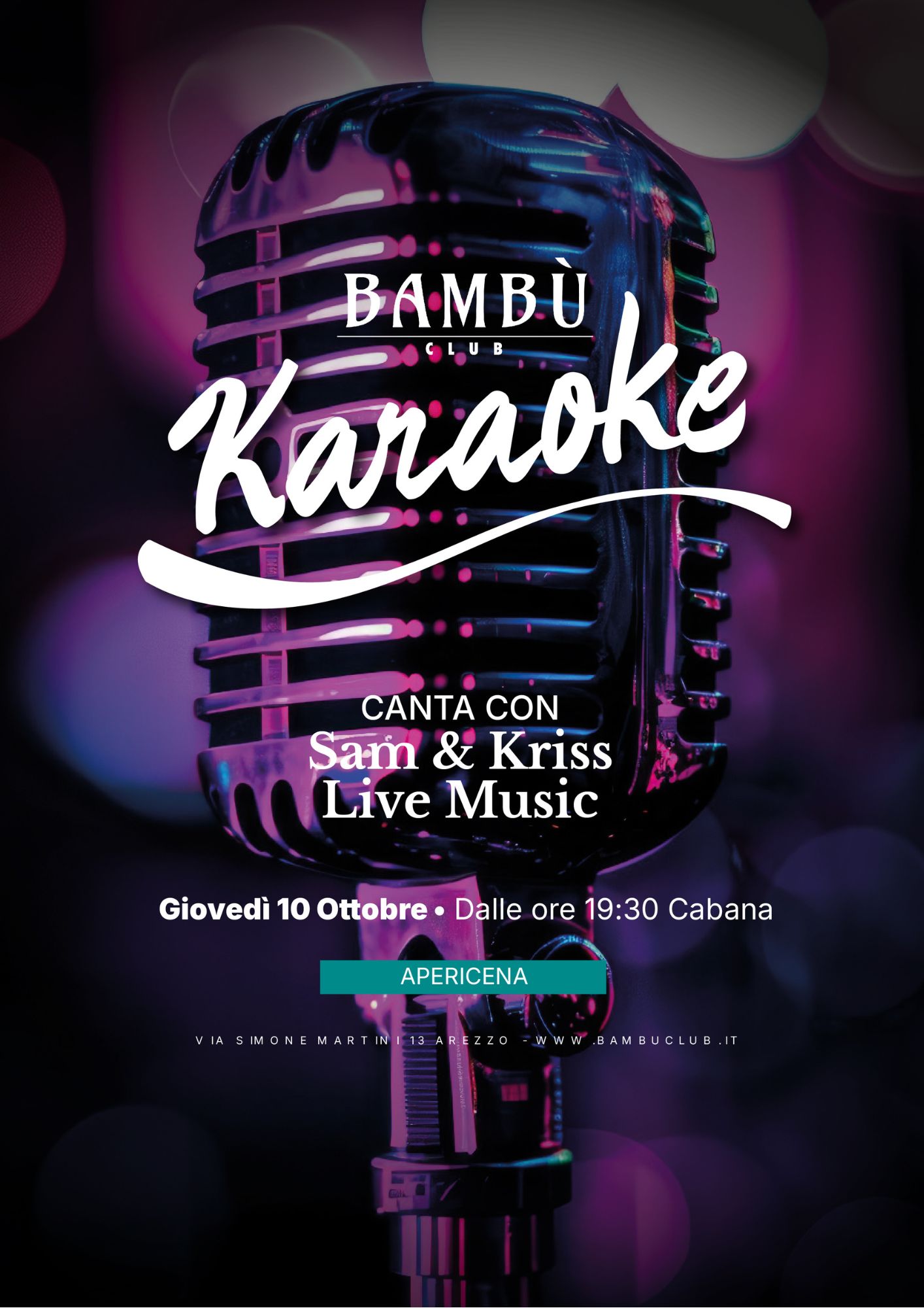 CABANA - KARAOKE - 10 OTTOBRE